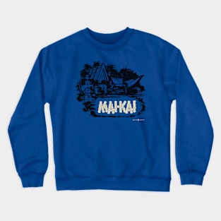 Vintage Retro Mai Kai Tiki Bar Crewneck Sweatshirt